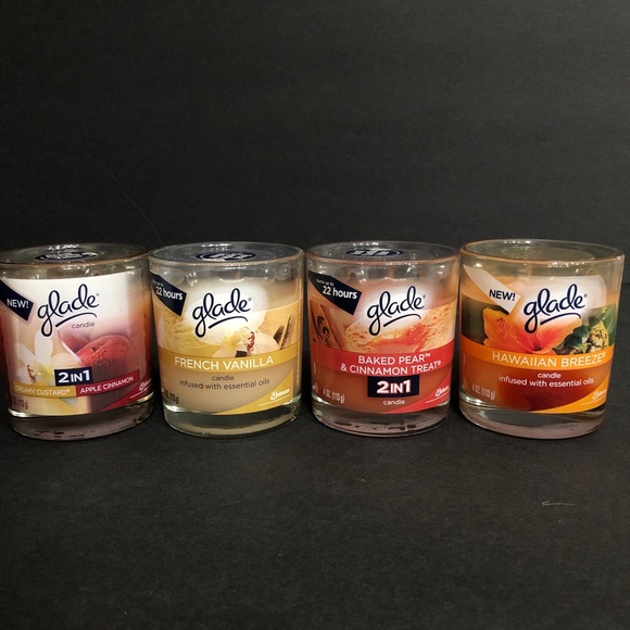 Glade Candles 4oz five candles total - Picture 2 of 6